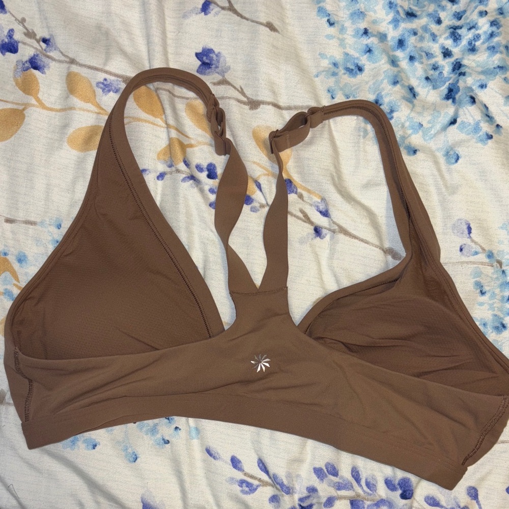 Athleta Brown Sports Bra - Picture 2 of 3